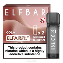 elfbar elfa kapsułka - 2ml - 20mg (2 opakowania) 42RP109 Cola