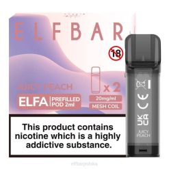 elfbar elfa kapsułka - 2ml - 20mg (2 opakowania) 42RP125 soczysta brzoskwinia