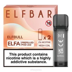 elfbar elfa kapsułka - 2ml - 20mg (2 opakowania) 42RP128 elf byk