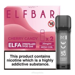 elfbar elfa kapsułka - 2ml - 20mg (2 opakowania) 42RP131 cukierek wiśniowy