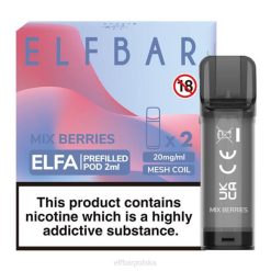elfbar elfa kapsułka - 2ml - 20mg (2 opakowania) 42RP132 wymieszać jagody