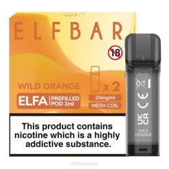 elfbar elfa kapsułka - 2ml - 20mg (2 opakowania) 42RP133 dzika pomarańcza
