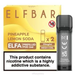 elfbar elfa kapsułka - 2ml - 20mg (2 opakowania) 42RP134 soda ananasowo-cytrynowa