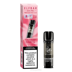 elfbar elfa pro napełnione kapsułki - 20 mg - 2 szt 42RP92 lód truskawkowo-malinowo-wiśniowy