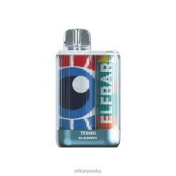 ELFBAR jednorazowe zaciągnięcia vape te6000 46XNB89 jagoda
