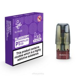 elfbar mate 500 p1 napełnione kapsułki - 20 mg (2 opakowania) 42RP144 jagoda