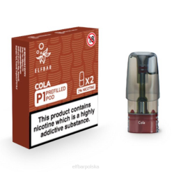 elfbar mate 500 p1 napełnione kapsułki - 20 mg (2 opakowania) 42RP148 Cola