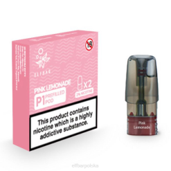 elfbar mate 500 p1 napełnione kapsułki - 20 mg (2 opakowania) 42RP150 różowa lemoniada