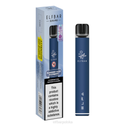 zestaw elfbar elfa pro pod - akumulator 42RP69 kapsułka w kolorze granatowym + jagodowym kwaśnym, napełniona